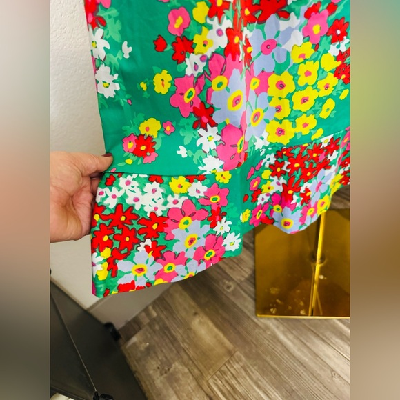 Talbots Green Floral Dress - Picture 7 of 9